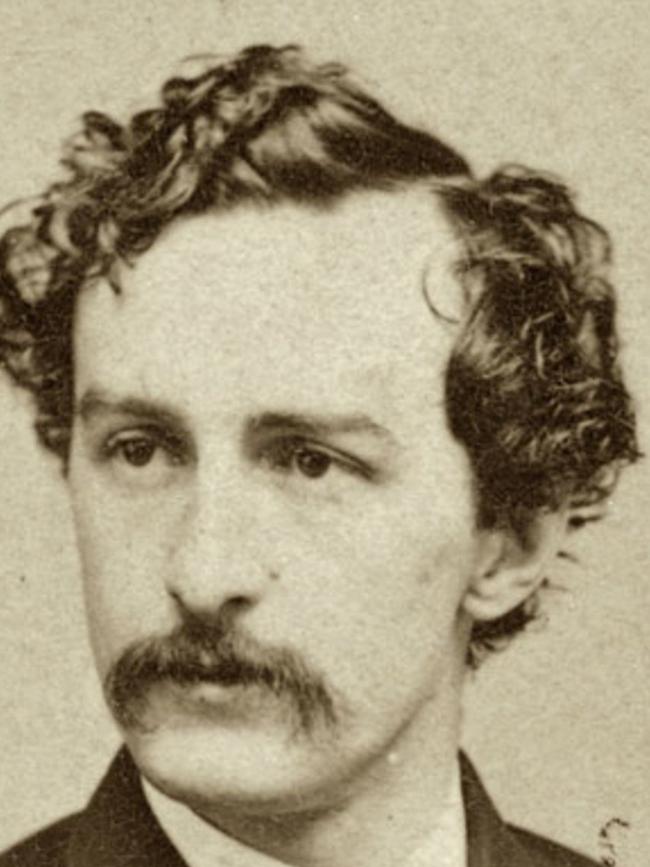 John Wilkes Booth, who assassinated US President Abraham Lincoln in 1865.