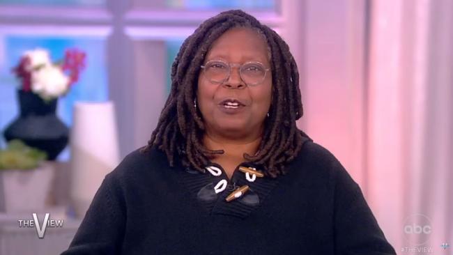 US TV host and actress Whoopi Goldberg fired up over the Duchess’ comments. Picture: YouTube/The View