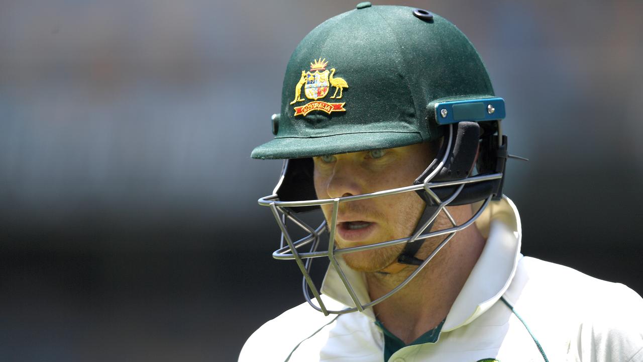 Australian batsman Steve Smith came back to earth against Pakistan after his other-worldly Ashes series in England.