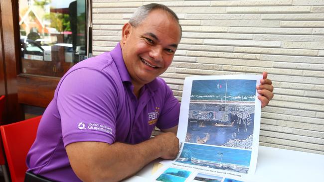 Mayor Tom Tate is hoping to keep the cruise ship terminal alive. Pic by David Clark