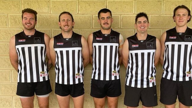 Tristan Geehman (left) is one of Waikerie's most reliable players. Picture: Waikerie Football Club