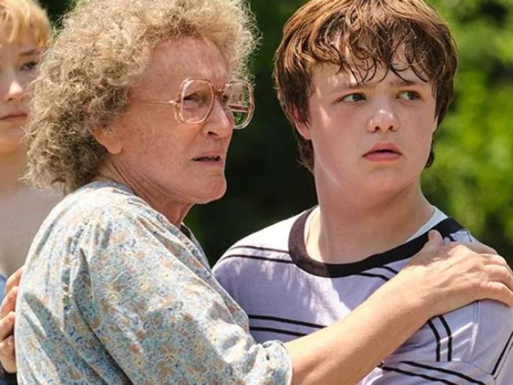 Hillbilly Elegy stars Glenn Close and Owen Asztalos as a young J.D. Vance. Picture: Netflix