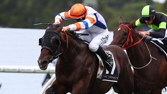 Veight winning the Group 1 George Ryder Stakes in March. Picture: Jeremy Ng/Getty Images