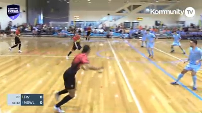 Replay: Football Australia National Futsal Championships Day 3 - Football West v Football NSW Lightning (Open Age Men)