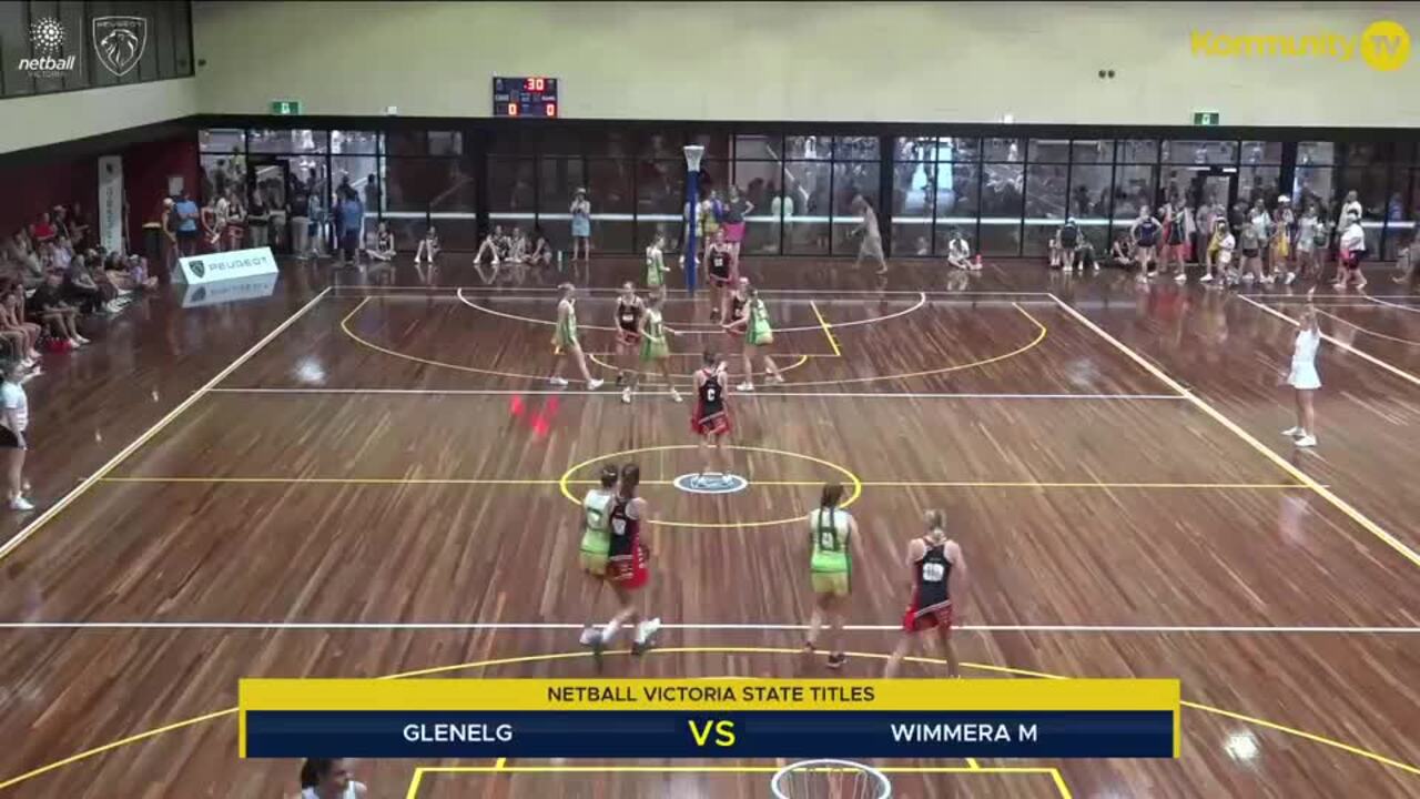 Replay: Glenelg v Wimmera Mallee (Open)—2025 Netball Victoria State Titles Day 2