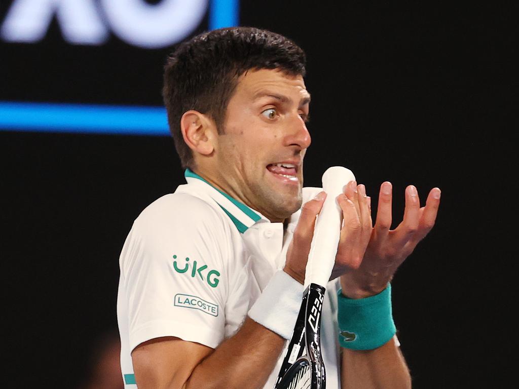 Novak Djokovic’s Serbian teammates are in the dark over the star’s Australian Open availability. Picture: Michael Klein