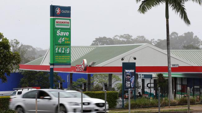 A Caltex service station. Picture: Liam Kidston.