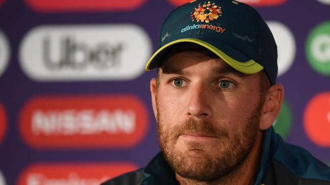 Aaron Finch says the Aussies aren’t reading the tabloids.