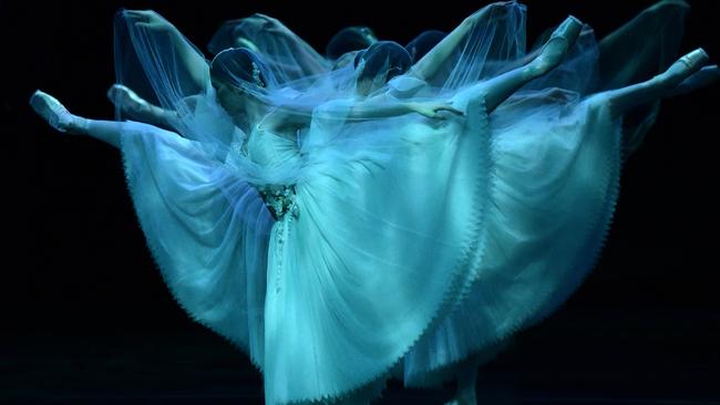 A dress rehearsal for the Australian Ballet’s production of Giselle at the Sydney Opera House last year. A study released this week by Canberra think tank A New ­Approach highlights a divide in Australia’s cultural life. Picture: AAP