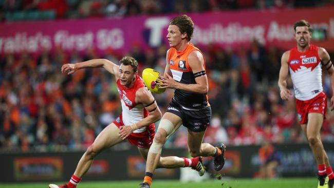 Lachie Whitfield was brilliant when moved into defence last year