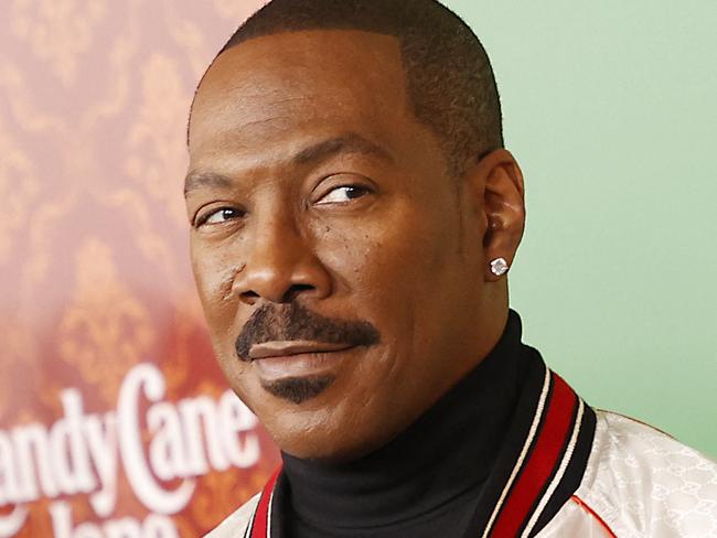 US actor Eddie Murphy arrives for the premiere of "Candy Cane Lane" at the Regency Village Theater in Los Angeles, California, on November 28, 2023. (Photo by Michael Tran / AFP)