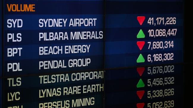 Australian markets are looking to stage a recovery after a bad week for investors. Picture: Gaye Gerard