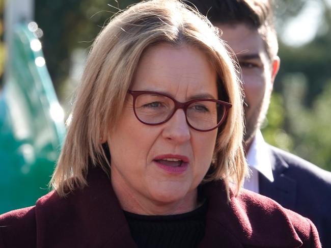 Jacinta Allan described it as a responsible budget. Picture: Valeriu Campan