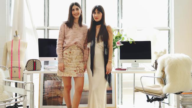 Verge Girl founders and sisters Natalia and Daniella Dionyssiou. Picture: supplied