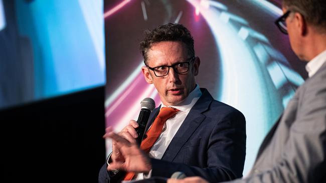 Financial Services Minister Stephen Jones said superannuation funds must play an ‘expanded and more effective role’. Picture: Christian Gilles/NCA NewsWire