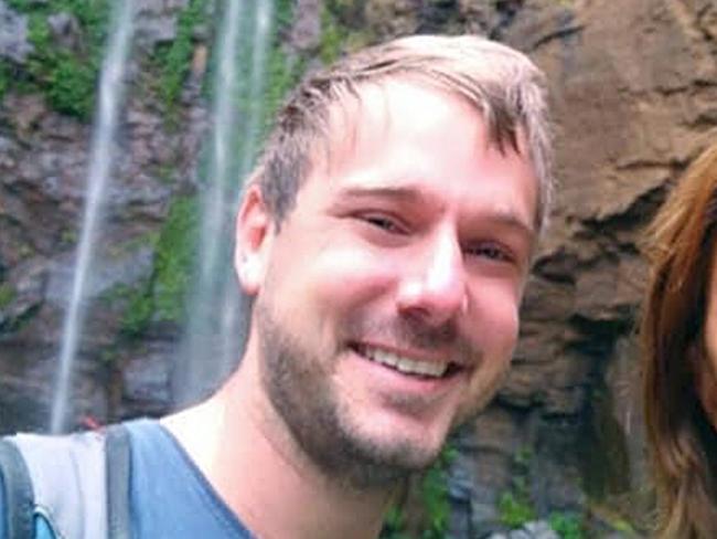 The victim of the Quantum of the Seas cruise cruise ship drowning has been revealed as Brisbane man Warwick Tollemache (pictured with former flame Celine La Roche)