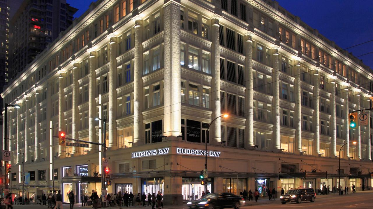 The grand Hudson's Bay department store in Vancouver’s CBD has a secret Kmart in the basement. Picture: Alamy