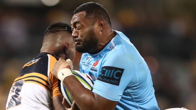 Waratahs and Wallabies star Sekope Kepu has played the most minutes of any Super Rugby prop this season. Picture: Getty Images