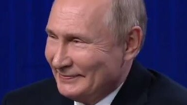 Vladimir Putin made a sick joke about nuclear war in his latest TV appearance