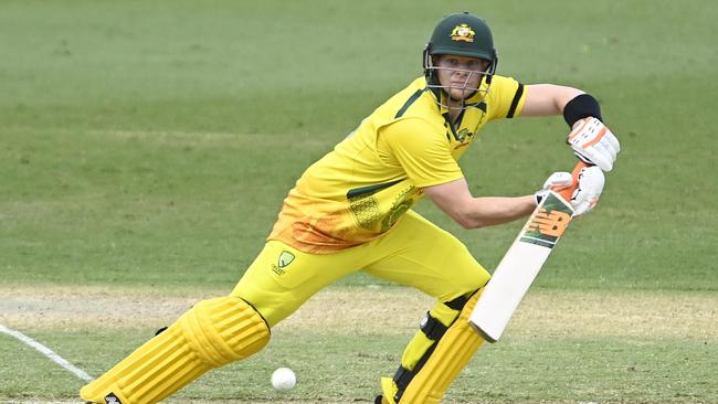 Steve Smith of Australia. Photo by Ian Hitchcock/Getty Images