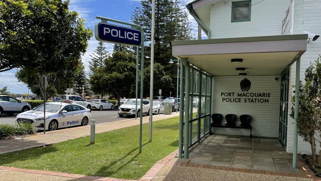 One boy was arrested and taken to Port Macquarie police station where he was charged. Picture: Gemma Ferguson