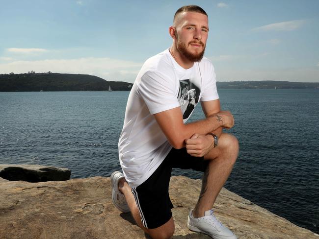 “I’m not going to moan or whinge or bitch about it. I’m not going to feel sorry for myself. It’s head down, bum up.” Picture: Chris Pavlich