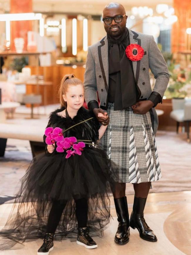 … and Billy with flower girl Lexie Broadbent. Pictures: Claudine Wakim/Captured by Claudine.