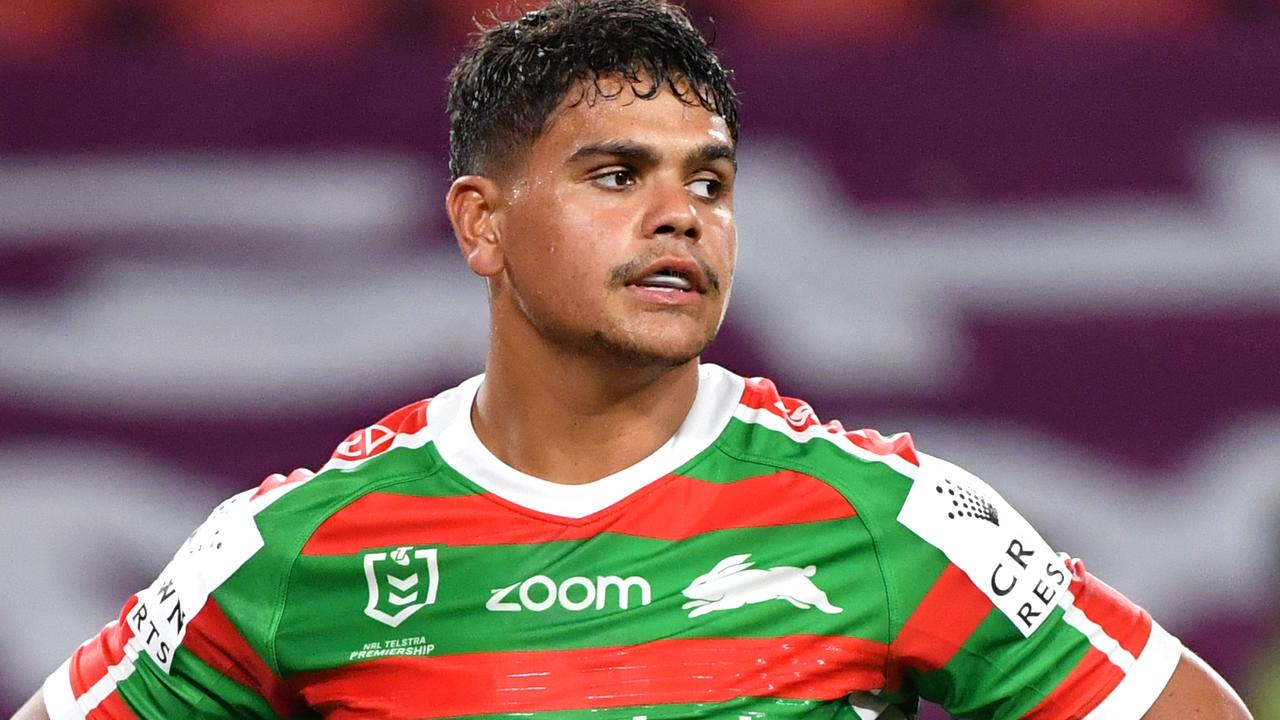 Latrell Mitchell is set to extend his contract with the Rabbitohs until 2021. (AAP Image/Darren England)