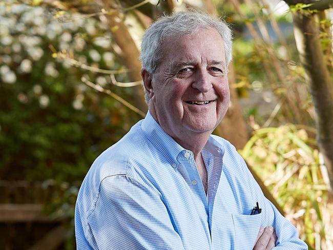 03/10/2019: Ian Macfarlane, ex-governor of the Reserve Bank ofAustralia (2006-2016) and now author of a new book about 10 remarkable (but forgotten) Australians at his Mosman home in Sydney. PIC: Milan Scepanovic / The Australian