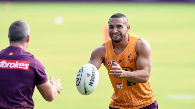 Hopoate left the Broncos last year and moved to Sydney in the hope of continuing his career with a Sydney club. Pic AAP Image/Dan Peled