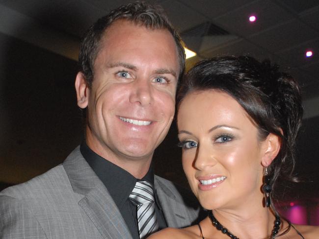 Wayne Carey & Kate Neilson - NRA Fashion Awards at GCCEC