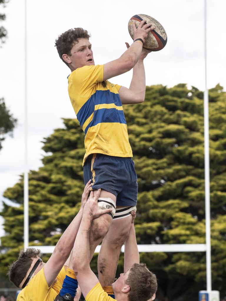 16As Downlands vs TGS. The O'Callaghan Cup played at Downlands College. Saturday, August 6, 2022. Picture: Nev Madsen.