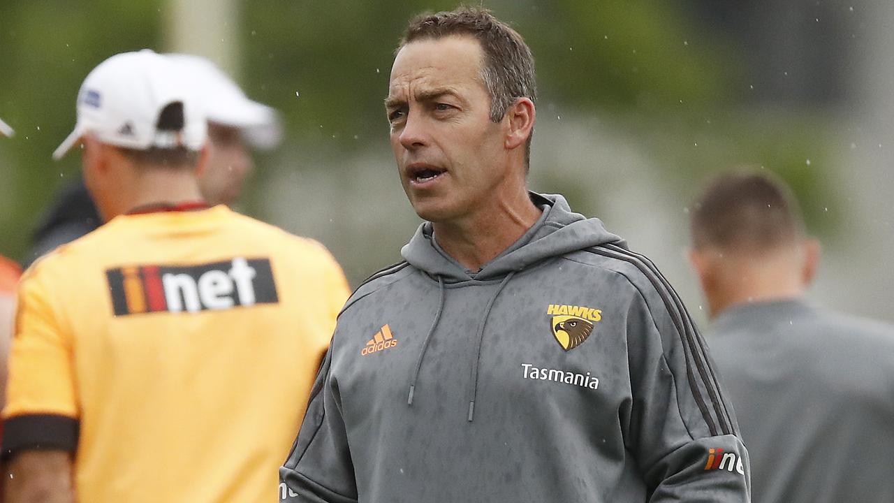 Alastair Clarkson’s Hawthorn and 17 other AFL clubs face big financial losses. Picture: Daniel Pockett