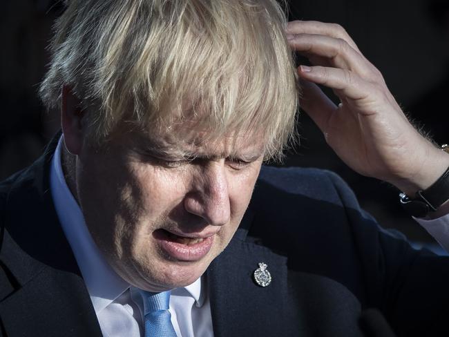 Boris Johnson said he would rather be “dead in a ditch” than ask for a Brexit extension. Picture: WPA Pool/Getty Images