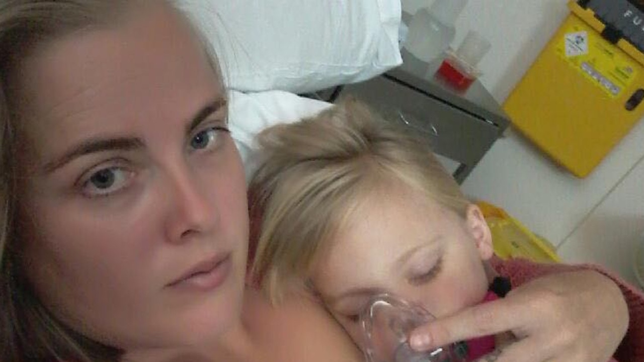 Gympie mum Lisa Mordey has blasted the local hospital's lack of paediatric services as an 