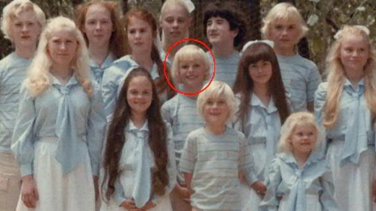 Children of the cult were given matching hairstyles and led to believe Hamilton-Byrne was their birth mother.