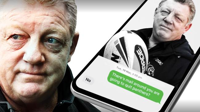 Phil Gould denied he was about to walk out the door at the Panthers.