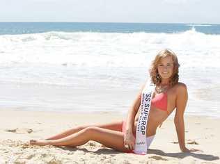 Mooloolaba sales assistant Damara Graham, 19, is a finalist in the search for Australia’s ultimate sports model. (185004). Picture: Kari Bourne