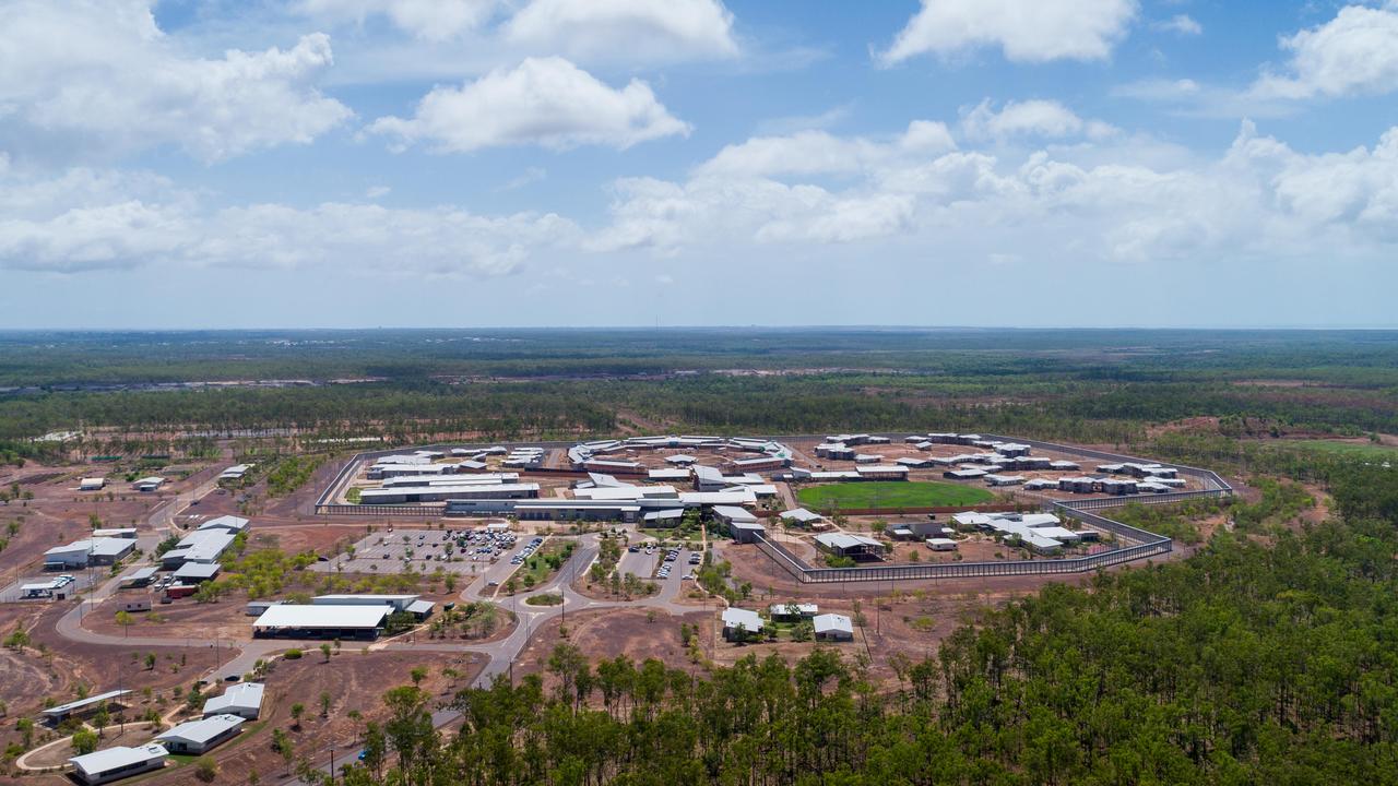 The Corrections Department confirmed that 2049 people were locked up on Saturday, including at the Darwin Correctional Centre, Hotlze. Picture: Che Chorley