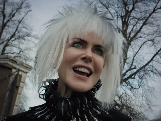 Nicole Kidman as you have never seen her in How To Talk To Girls At Parties. Picture: A24/YouTube