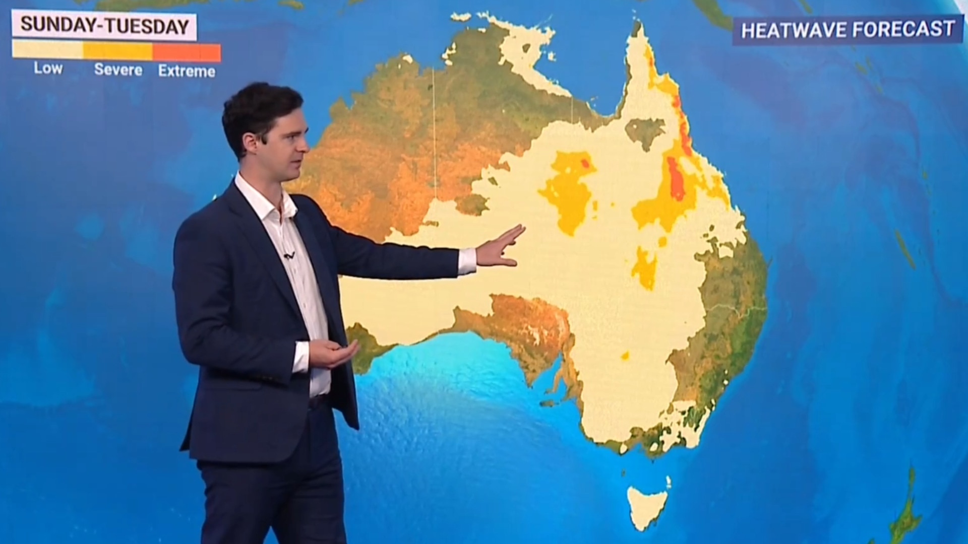 Wet weather conditions and heatwave set to merge across Australia’s east coast