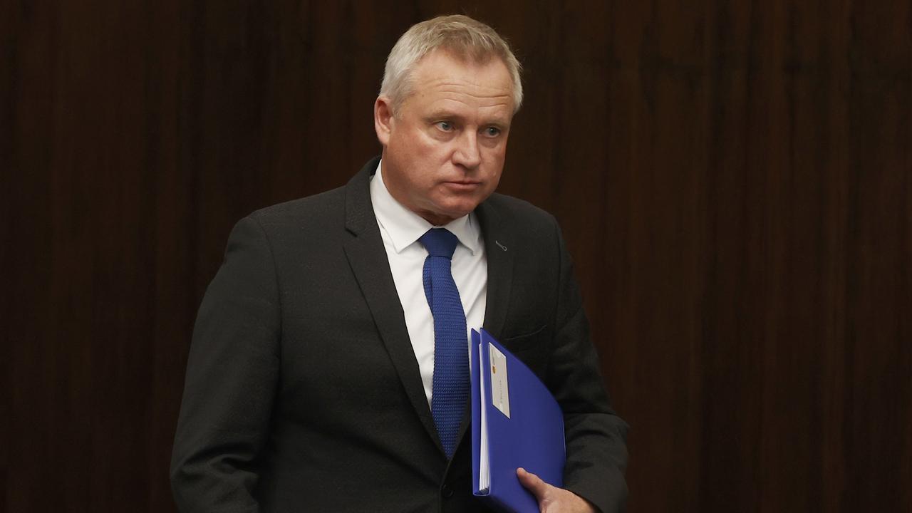 Tasmanian Premier Jeremy Rockliff made an impassioned speech to parliament to defend his record. Picture: Nikki Davis-Jones
