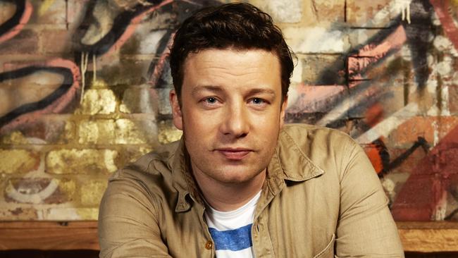 Jamie Oliver at Jamie's Italian in Sydney. Picture: Guy Bailey