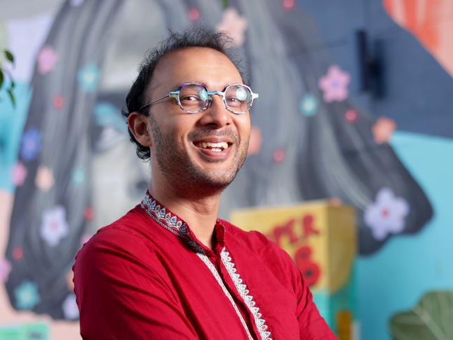 Former councillor and greens candidate for state government Jonathan Sri for High Steaks Taro's Ramen, Stones Corner, on Thursday 30th January 2025 - Photo Steve Pohlner