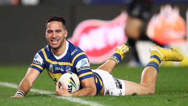 Titans coach Garth Brennan was keen to bring Corey Norman to the Gold Coast, but the club’s brass were not impressed by the Eels player’s behaviour. Picture: Brendon Thorne/Getty Images