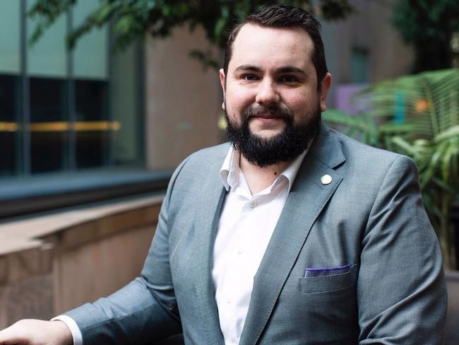 Nathan Schokker, president of the Brisbane Junior Chamber of Commerce. Picture: Supplied