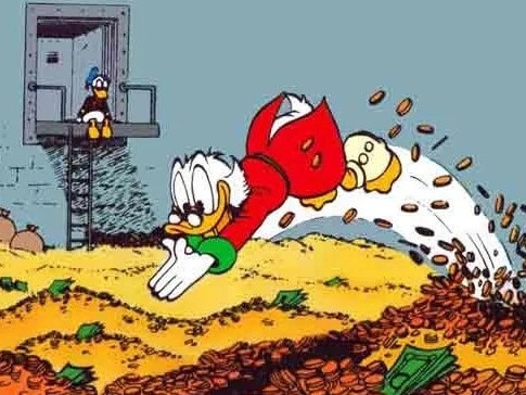 Scrooge McDuck. Picture: Supplied