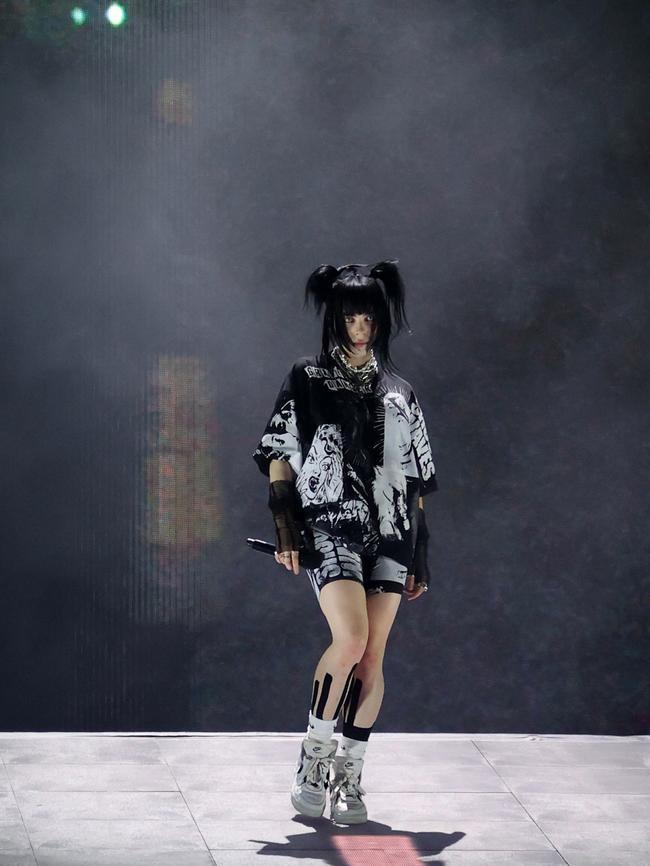 Billie Eilish performs onstage during the 