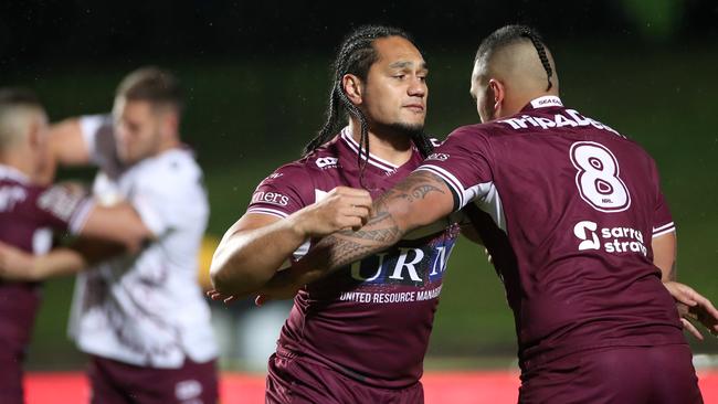 Manly may have to be without Martin Taupau and Addin Fonua-Blake for some time.