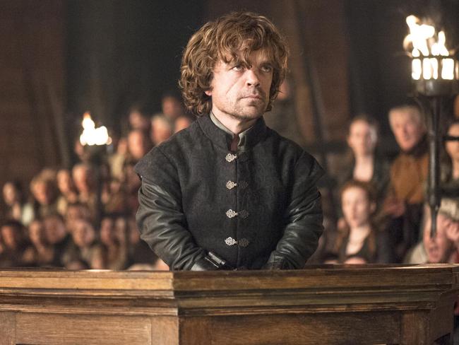 HBO series ... Peter Dinklage as Tyrion Lannister in a scene from Game of Thrones. Picture: AP